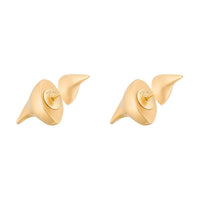 DIOR Metal Earrings Women's Gold