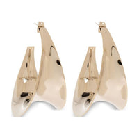 SAINT LAURENT Curved Hoop Earrings