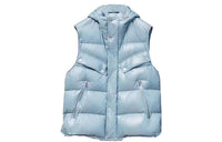 HERMES Vests Men Gray Green