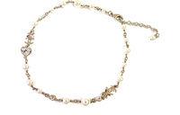 CHANEL Necklaces Women's Gold