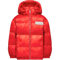 DIOR Down Jacket SS25 Red Kids'
