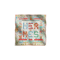 HERMES Silk Scarves Women's Multicolor