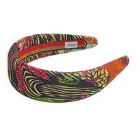 HERMES Silk Twill Hair Bands Women's Multicolor