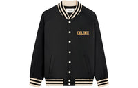 CELINE SS24 Baseball Jacket Women's Black