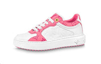 LOUIS VUITTON Slip-Resistant Low-Top Casual Shoes Women's White Pink