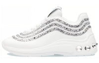 MIU MIU Cushioned Slip-Resistant Low-Top Casual Shoes Women's White Silver