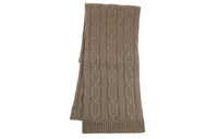 HERMES Knit Scarves Women's Khaki