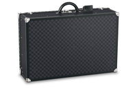 LOUIS VUITTON Canvas Suitcase Hard Case Men's Black