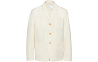 PRADA Business Suits Men Ecru
