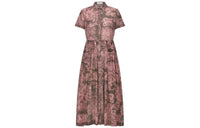 DIOR Short-Sleeved Dresses Women's Gray
