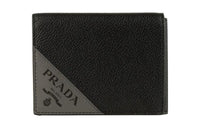 PRADA Leather Wallet Men's Black