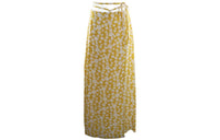 MIU MIU Casual Long Skirts Women's Yellow