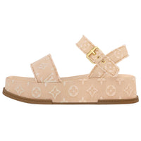LOUIS VUITTON Strap Sandals Women's Pink