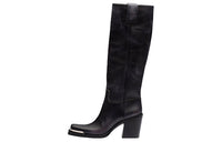 MIU MIU Knee high Boots Women's Black