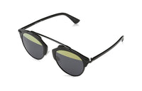 DIOR Irregular Shape Sunglasses Women's Black