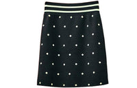 HERMES Casual Short Skirts Women's Black