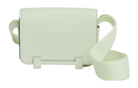 HERMES Geta Goatskin Shoulder Bag Crossbody Bag Women's Bubble Green
