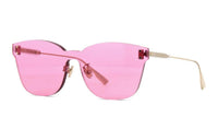 DIOR Metal Cat Eye Sunglasses Women's Gold
