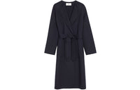CELINE SS21 Velvet Coat Women's Midnight Black