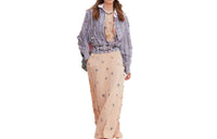 CHANEL Long Sleeved Dress Women's Beige