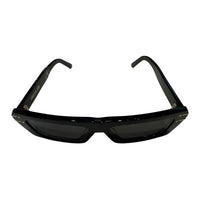 DIOR Irregular Shape Sunglasses Women's Black