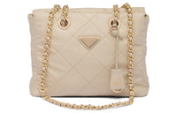 PRADA Fabric Parachute Bag Crossbody Bag Shoulder Bag Women's Desert Yellow