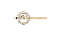 MIU MIU Hair Clips Women's Gold