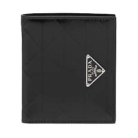 PRADA Leather Wallet Men's Black