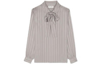 SAINT LAURENT Shirts Men Silver