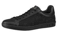LOUIS VUITTON Luxembourg Stylish Skateboarding Shoes Men's Black