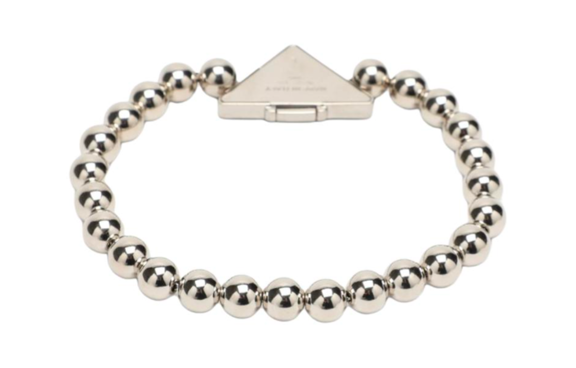 PRADA 925 Sterling Silver Bracelets Men's Silver