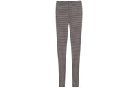 SAINT LAURENT High-Rise Checked Trousers