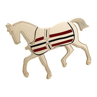 HERMES Lacquered Finish Accessories Unisex Light Gold