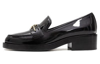 CHANEL Loafers Women's Low-Top Black