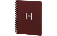 HERMES 51 Pc/Notebook Lined Notebooks Replacement Sheets Brown Laptops