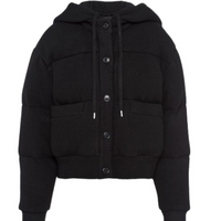PRADA Knitted Hooded Jacket