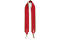 CELINE Fabric And Cow Leather Bag Strap Women's Red