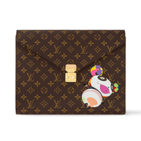 LOUIS VUITTON Lv X Tm Superflat Characters Mark Folder