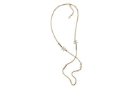 CHANEL Necklaces Women's Gold