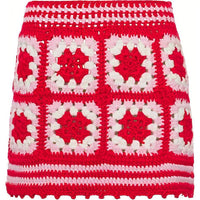 MIU MIU Casual Short Skirts Women's Red