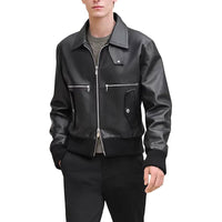 HERMES Jackets Coats Men's Black