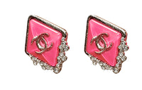 CHANEL Earrings Women's Pink
