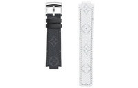 LOUIS VUITTON Canvas Watch Refurbishing Unisex Black/White R17189