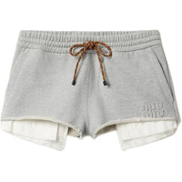 MIU MIU Casual Shorts Women's Gray