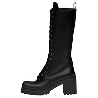 MIU MIU Knee high Boots Women's Black