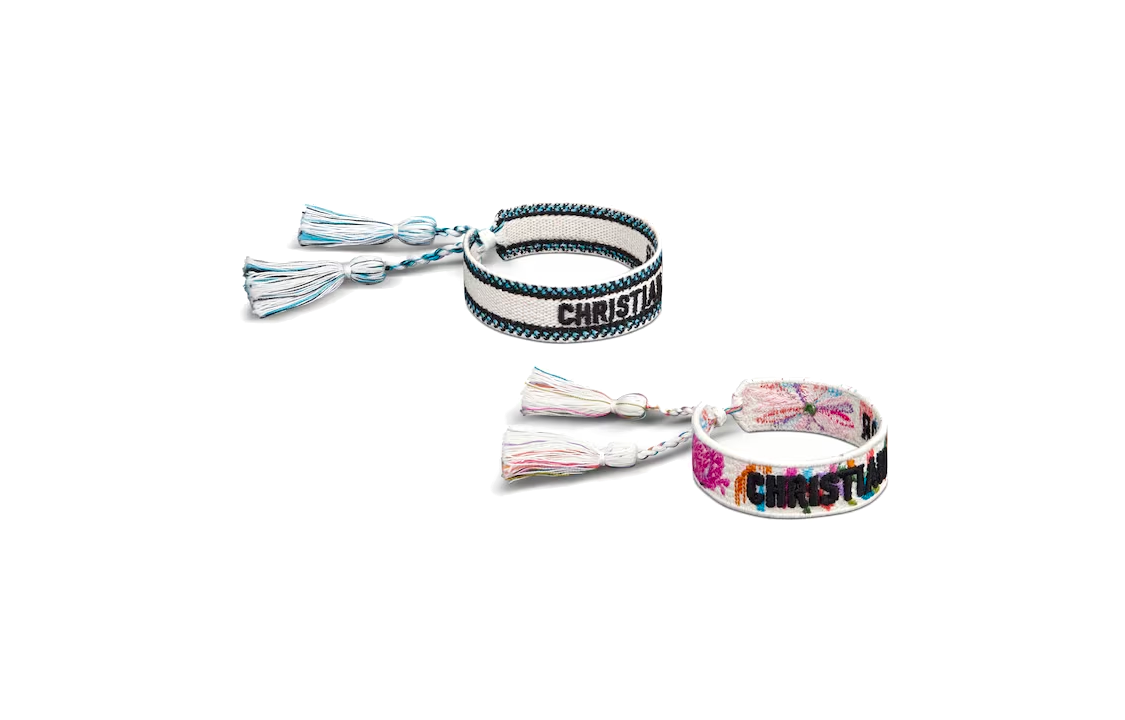 DIOR - Wristbands Women's Multicolor/White