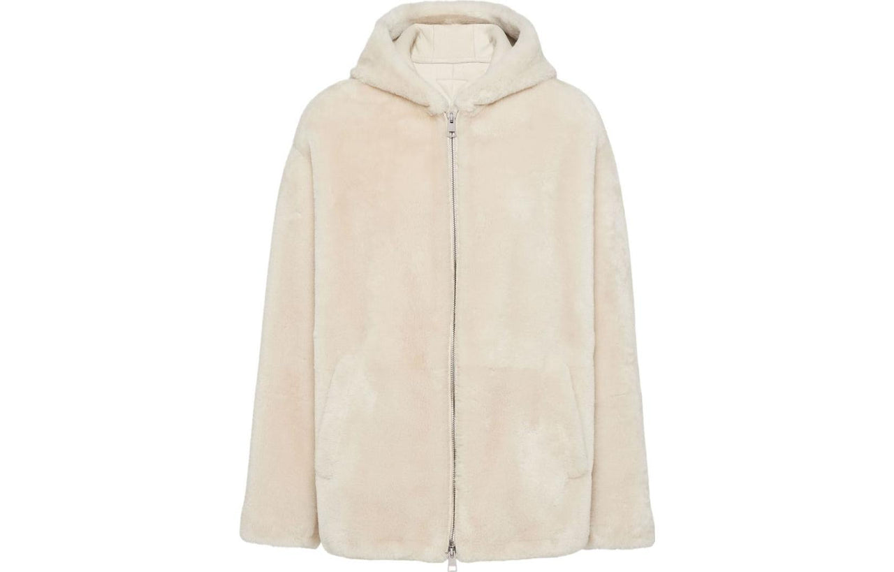 PRADA Zip-Up Hooded Coat