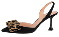 LOUIS VUITTON Blossom Slim Heel High Heels 9.5cm Women's Black