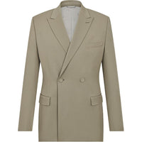 DIOR Business Suit Men's Gray Green