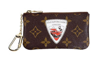 LOUIS VUITTON Monagram Canvas With Leather Wallet Unisex Brown
